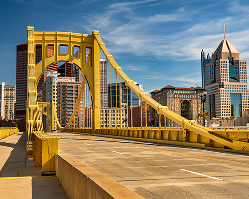 yellow bridge